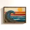  Wallity Decorative Framed MDF Painting Multicolor TUN120-XL