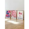  Wallity Decorative Painting Set (3 Pieces) Multicolor Ç-300388 - 5070