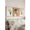  Wallity Decorative Painting Set (3 Pieces) Multicolor Ç-300611 - 5070
