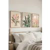 Wallity Decorative Painting Set (3 Pieces) Multicolor Ç-300778 - 3040