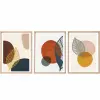  Wallity Dekoratív Keretes MDF Kép (3 darab) Többszínű Huhu209 - 50 x 35
