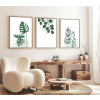  Wallity Dekoratív Keretezett MDF Festmény (3 darabos) Többszínű Huhu193 - 50 x 35