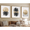 Wallity Elegáns 3 részes keretes MDF festőkészlet, 50x70 cm