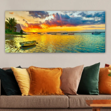 Wallity Elegáns vászonfestmény, 50 x 120 cm, fakeret dekoráció