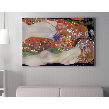 Wallity Gustav Klimt vászonfestmény, 70x100 cm, keretezett mű dekoráció