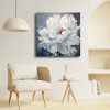 Wallity Lenyűgöző dekoratív vászonfestmény, 69 x 69 cm | 100% vászon (2,8 mm) és 100% fenyőfa keret | Tökéletes a lakberendezés és a művészet szerelmeseinek