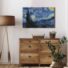 Wallity Vincent van Gogh dekoratív vászonfestmény, 45x70 cm dekoráció
