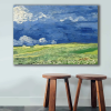 Wallity Vincent van Gogh dekoratív vászonfestmény, 70 x 100 cm, 100% vászon, 100% fa keret (2,8 cm vastag) | Tökéletes a lakberendezés és a művészet szerelmeseinek