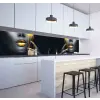 Wallplex Wallplex falburkoló konyhapanel BlackGold