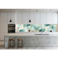 Wallplex Wallplex konyhahátfal Pastel Leaves tapéta, díszléc és más dekoráció