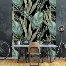 Wallvision Trópusi zöld levél mintás fotótapéta tapéta, díszléc és más dekoráció
