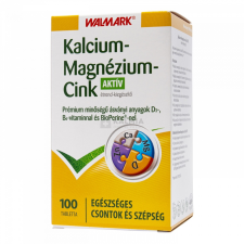 Walmark Kalcium +Magnézium +Cink Aktív tabletta 100 db vitamin és táplálékkiegészítő