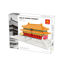  WANGE 6221 A legfelső harmónia csarnoka építőjáték barkácsolás, építés