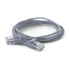 WANTEC Patchkabel UTP  CAT6a           d=2,8mm  0,10m grau (7295) kábel és adapter