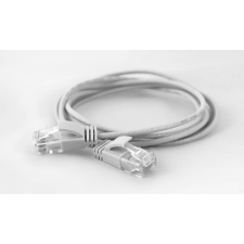 WANTEC UTP CAT6a Patch kábel 0.25m - Fehér kábel és adapter