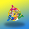 Warheads Warheads savanyú gél trió 51g