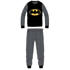 Warner Bros Batman férfi vékony pamut pizsama - jersey pizsama - fekete-sötétszürke - M