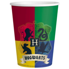 Warner Bros Harry Potter Houses papír pohár 8 DARABOS 250 ml Nr2 party kellék