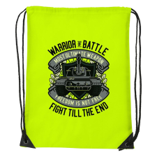 Warrior of battle - Sport táska sárga tornazsák