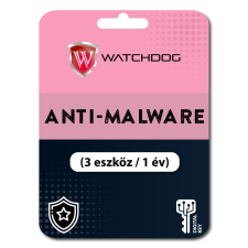 Watchdog Anti-Malware (3 eszköz / 1 év) (Elektronikus licenc) karbantartó program