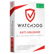 Watchdog Anti-Malware - 3 eszköz / 2 év  elektronikus licenc karbantartó program