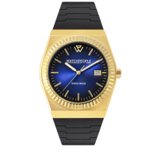 WATCHPEOPLE WP1 - Arany, fekete, kék, unisex karóra - 41 mm - (700396) karóra