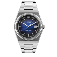 WATCHPEOPLE WP1 - Ezüst, kék, unisex karóra - 41 mm - (700389) karóra