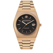 WATCHPEOPLE WP1 - Rozé arany, fekete, női karóra - 36 mm - (700361) karóra