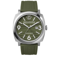 WATCHPEOPLE WP2 - Időtlen zöld, ezüst, kék, férfi karóra - 45 mm - (700998) karóra
