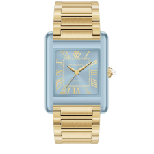WATCHPEOPLE WP6 - Arany, lágy kék, női karóra - 27 mm - (701062) karóra