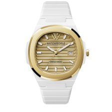 WATCHPEOPLE WP7 - Fehér, arany, női karóra - 43 mm - (700936) karóra