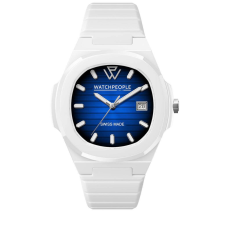 WATCHPEOPLE WP7 - Fehér, kék, unisex karóra - 43 mm - (700933) karóra