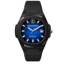 WATCHPEOPLE WP7 - Fekete, kék, unisex karóra - 43 mm - (700935) karóra