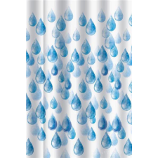  WATER DROP - Impregnált textil zuhanyfüggöny - 180 x 200 cm fürdőszoba kiegészítő