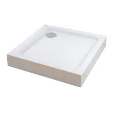 Water Fun Almagro || 90x90x13,5 cm szögletes, akril zuhanytálca szifonnal kád, zuhanykabin