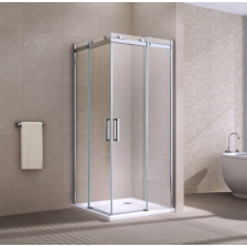 Water Fun BELVER DUO zuhanykabin 90x90, 100x100, 195cm, 8mm kád, zuhanykabin