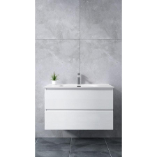 Water Fun Catania White fürdőszoba szekrény mosdóval 70cm fürdőszoba bútor