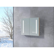 Water Fun Sevilla Sonoma kétajtós, tükrös szekrény 70 cm fürdőszoba bútor