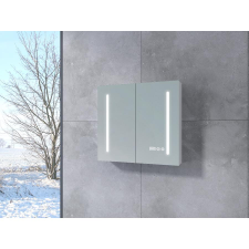 Water Fun Sevilla White kétajtós, tükrös szekrény 80 cm fürdőszoba bútor