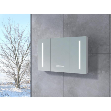 Water Fun Vicenza White háromajtós, tükrös szekrény 120 cm fürdőszoba bútor