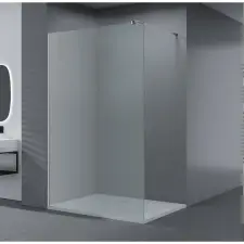 Water Fun Walk-in || zuhanyfal 60, 190cm, 8mm kád, zuhanykabin
