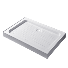 WaterFun Almagro 80x120x13,5 cm szögletes, téglalap alakú, akril zuhanytálca kád, zuhanykabin