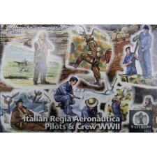  Waterloo 1815 Italian Regia Aeronautica Pilots & Crew 1:72 (AP055) makett