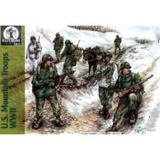  Waterloo 1815 U.S. Mountain Troops WWII 1:72 (AP031) makett