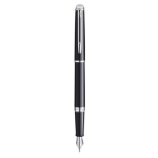 Waterman töltőtoll Hemisphere lakk fekete,ezüst klipsz S0920510 toll