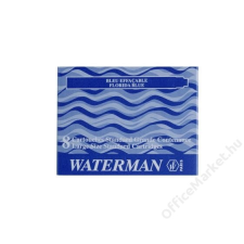 Waterman Töltőtoll patron, WATERMAN, kék (ICWTPK) toll