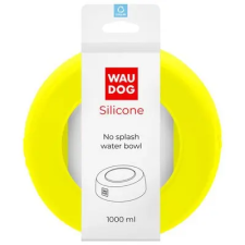  WAUDOG fröccsenésgátló szilikon tál - sárga 1000ml kutyatál
