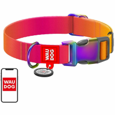  Waudog gradiens nylon nyakörv QR kóddal, narancssárga, L-es méret (46534) nyakörv, póráz, hám kutyáknak