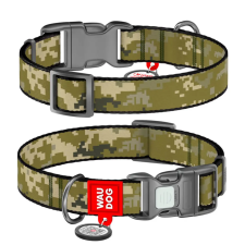 WAUDOG WAUDOG textil kutya nyakörv Military nyakörv, póráz, hám kutyáknak