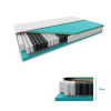 WBTX Kókuszmatrac COCO STANDARD 18cm 180 x 200 cm Matracvédő: Matracvédő nélkül